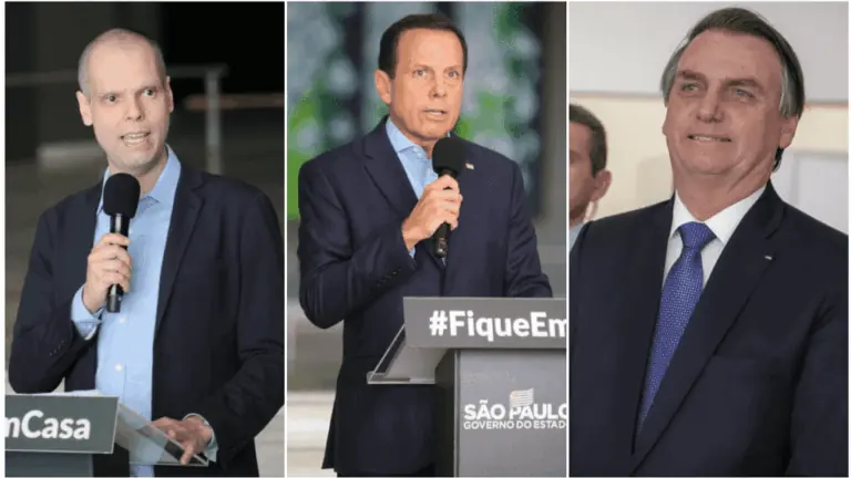 Ibope SP: veja avaliação de Covas, Dória e Bolsonaro