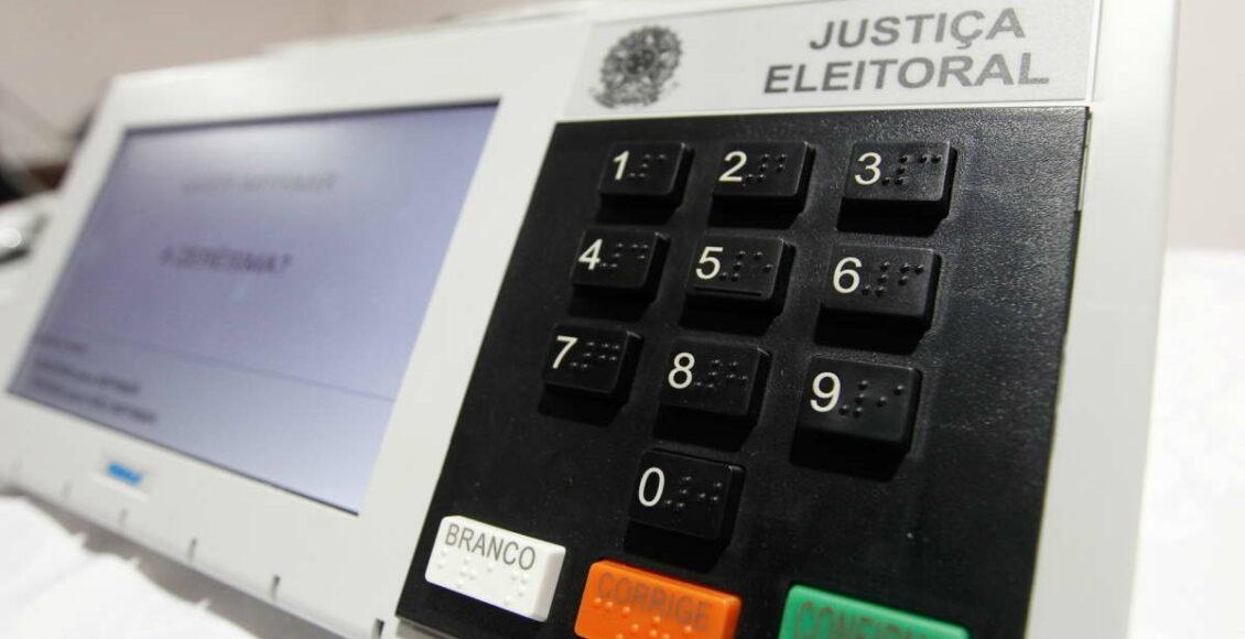 Urna eletrônica utilizada nas eleições brasileiras