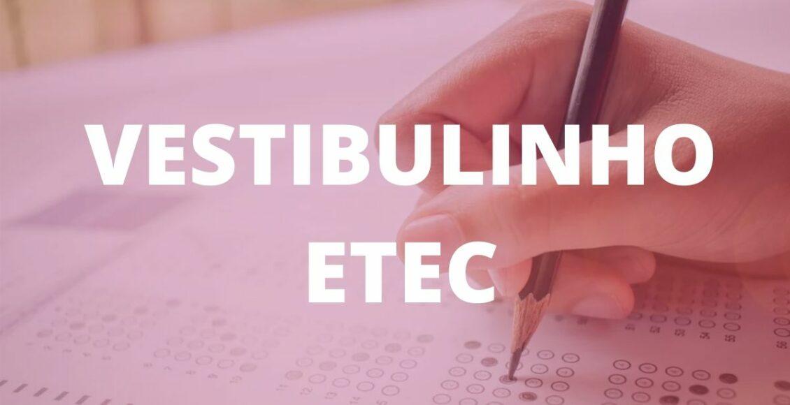 Inscrições para Vestibulinho das Etecs começam hoje