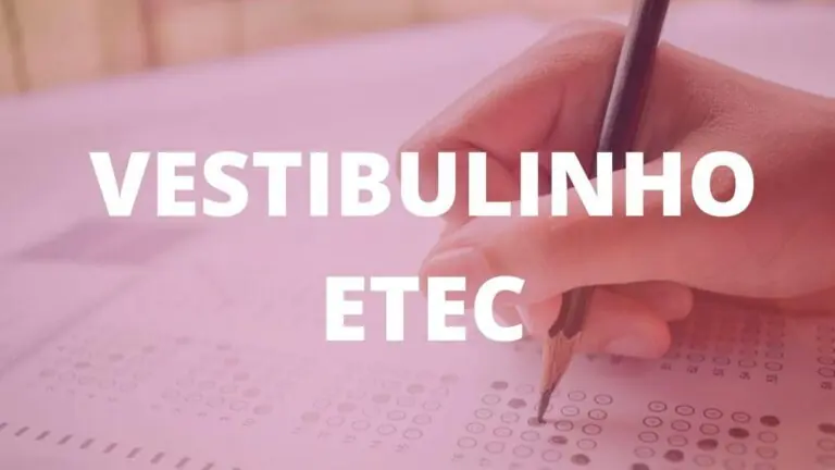 Vestibulinho da ETEC: veja o passo a passo para fazer a inscrição