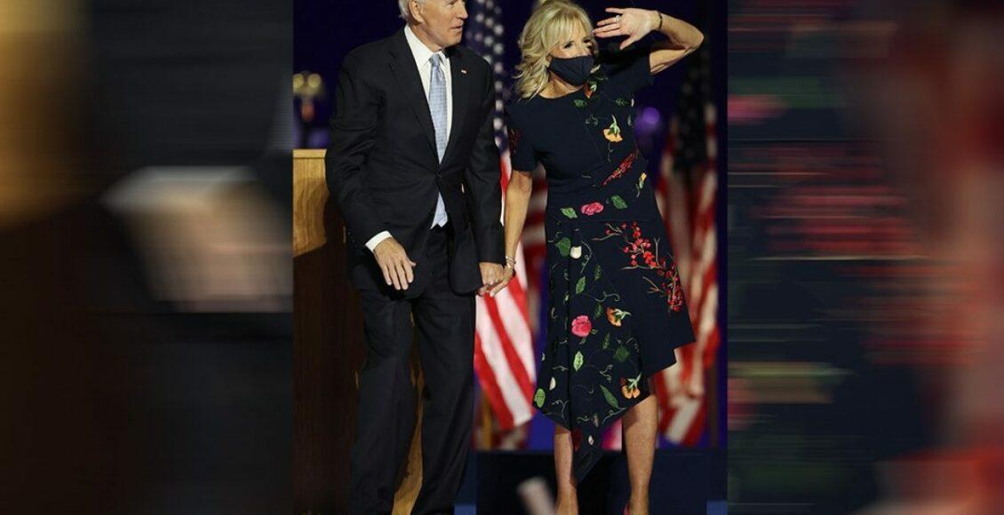vestido de Jill Biden