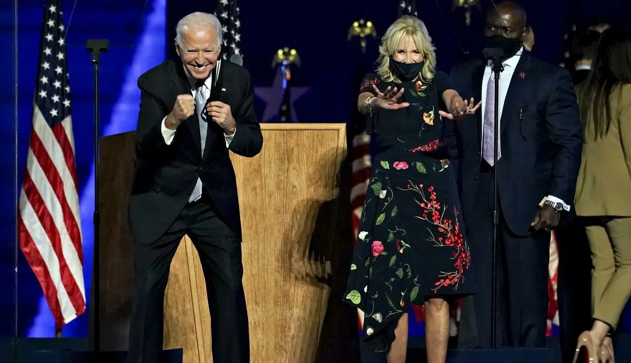 vestido de Jill Biden