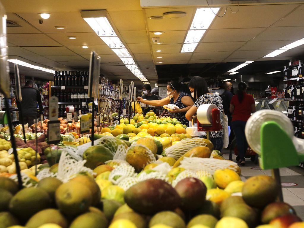 Supermercado na zona sul do Rio de Janeiro.