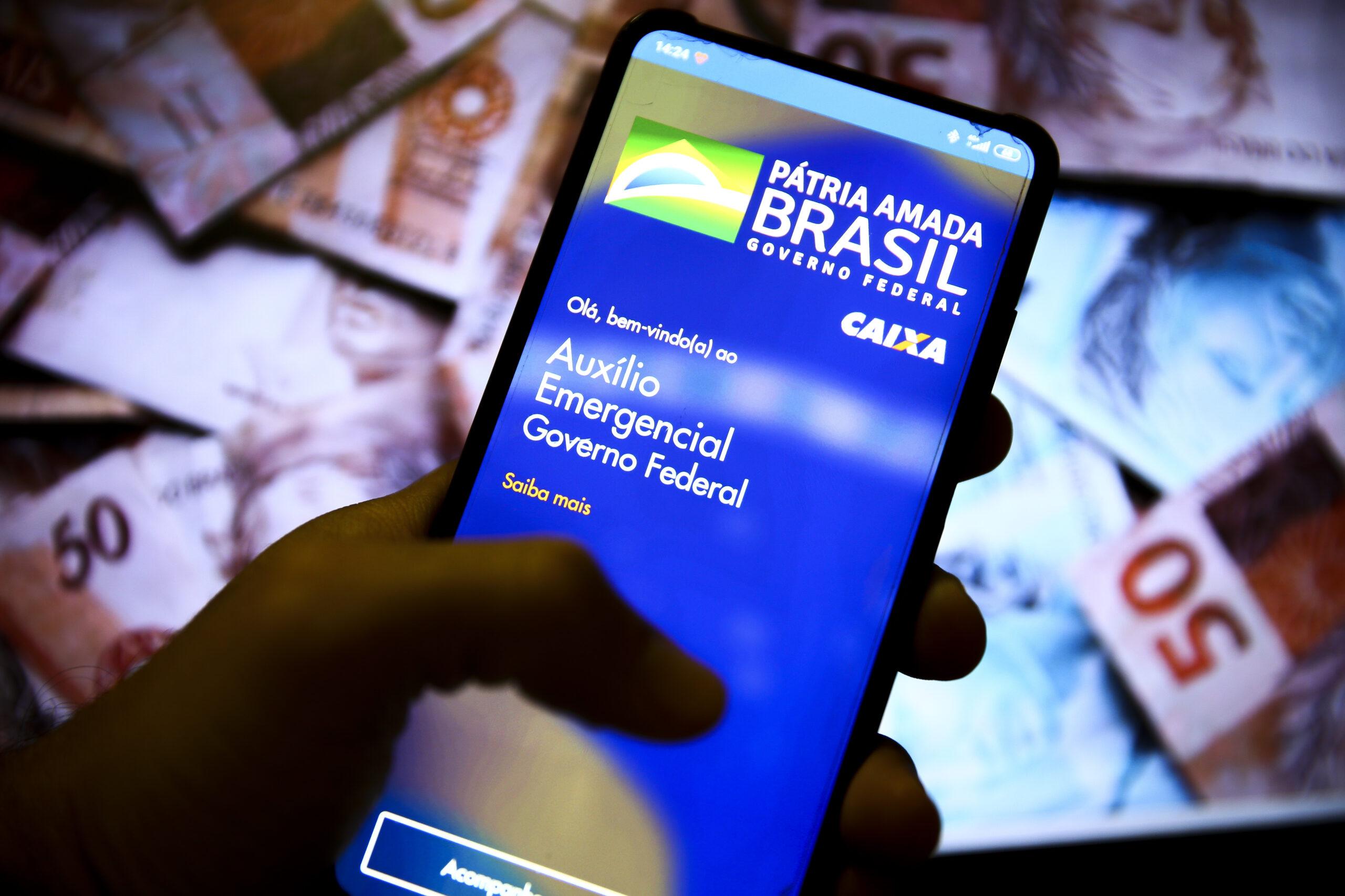 Aplicativo auxílio emergencial do Governo Federal. Auxílio residual negado.