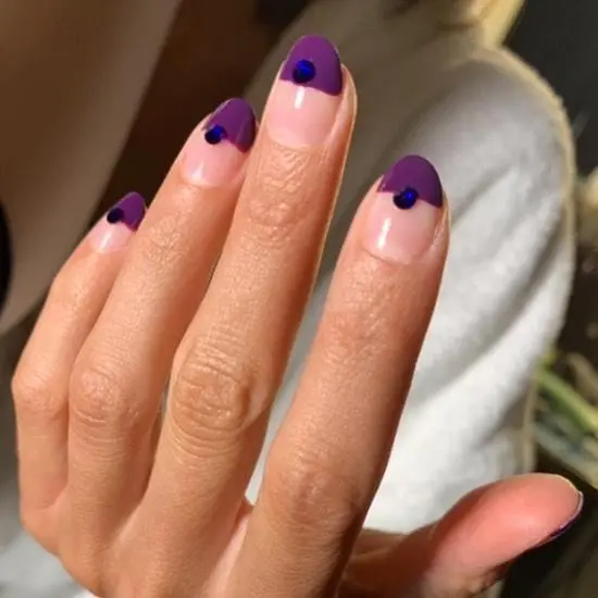Imagem mostra nail art tendência para 2021