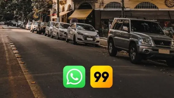 Veja como pedir 99 taxi pelo WhatsApp com segurança
