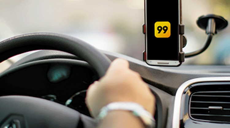 99 taxi, aplicativo tipo uber, agora é possível pedir 99 pelo whatsapp