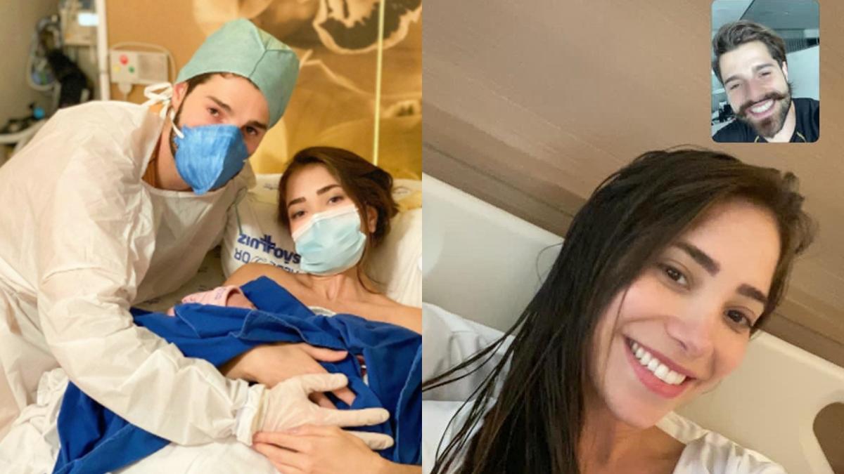 Nas imagens Alok, Romana Novais e filha, Raika