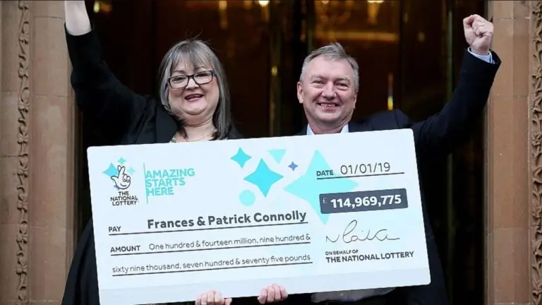 Casal ganha R$ 780 milhões na loteria e doa metade