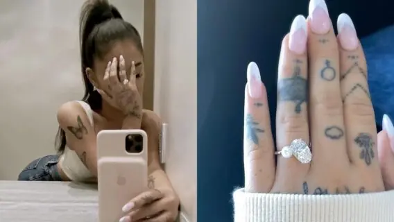 Ariana Grande ganha anel de noivado de valor milionário