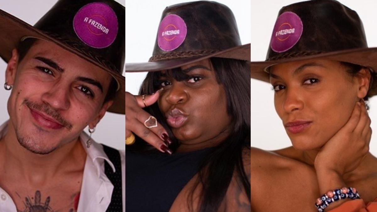 Biel, Jojo Todynho, Lidi Lisboa enquete A Fazenda 12
