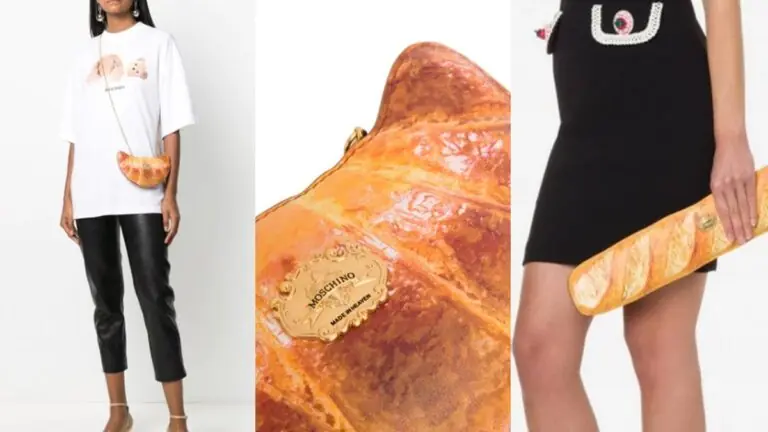 Grife vende bolsa em formato de croissant por R$ 9 mil