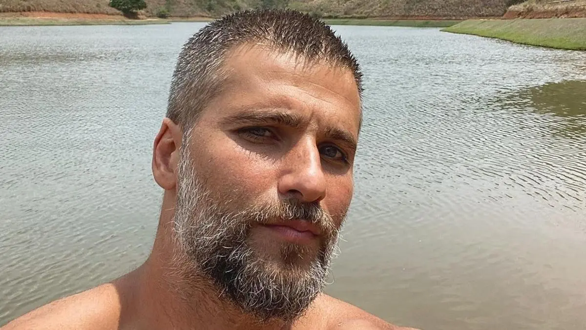 Na imagem o ator Bruno Gagliasso