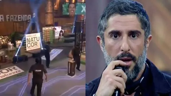 A Fazenda 2020: Cartolouco joga bastão em Mion e assusta apresentador