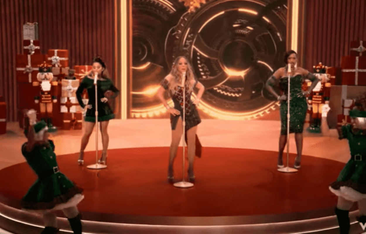 Imagem mostra clipe de Mariah Carey