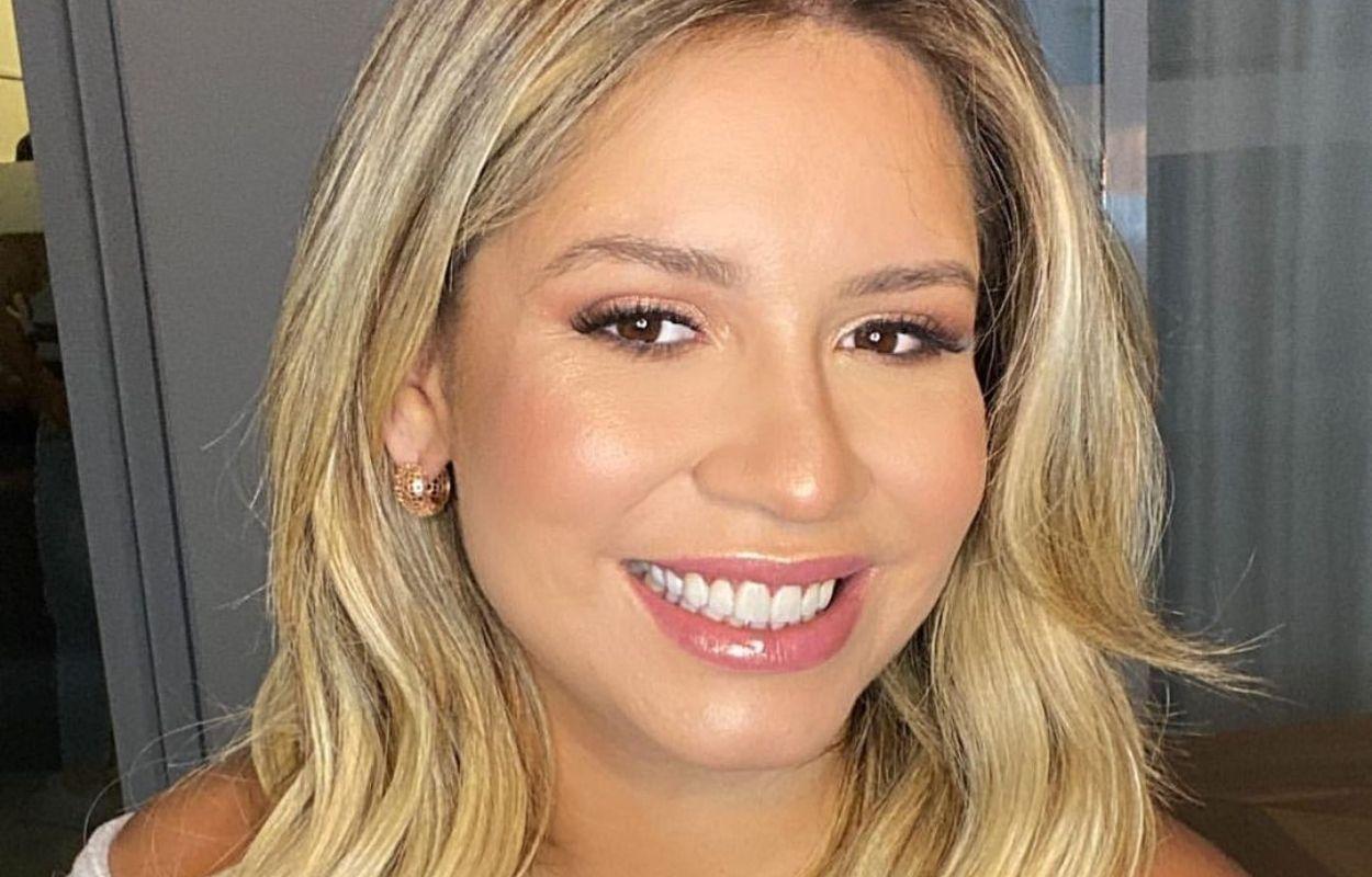 Imagem mostra rosto de Marilia Mendonça