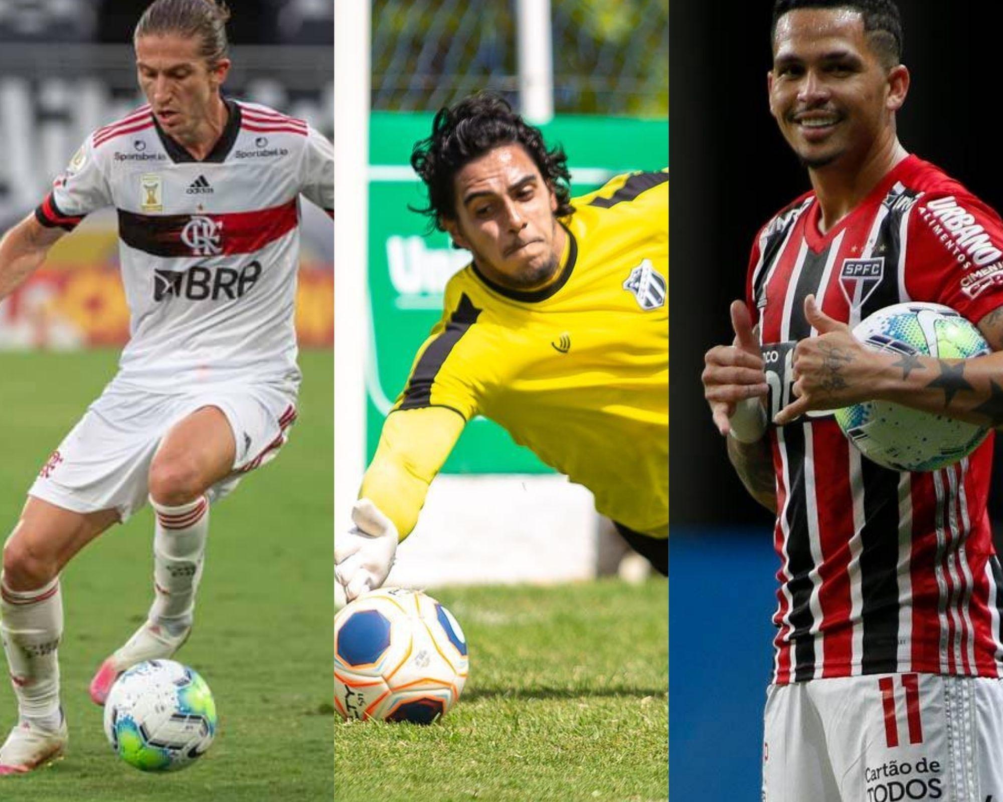 Imagem mostra jogadores que são dicas de bons e baratos para o Cartola FC