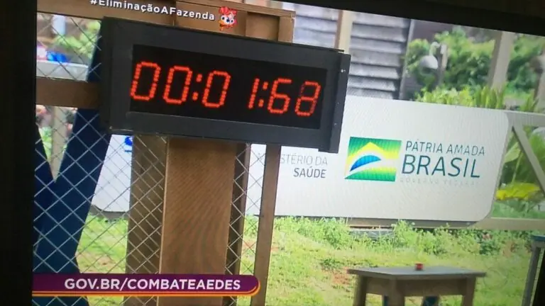 A Fazenda 2020: Ministério da Saúde faz ‘publi’ em prova