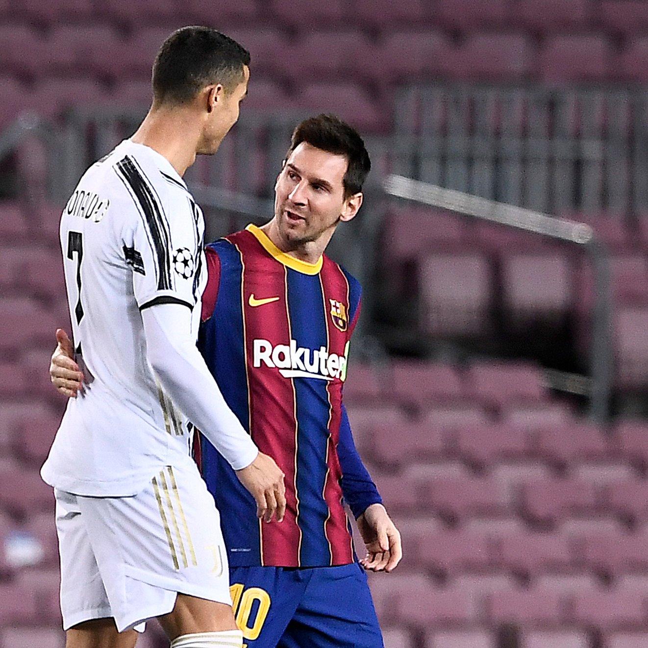 Messi e Cristiano Ronaldo