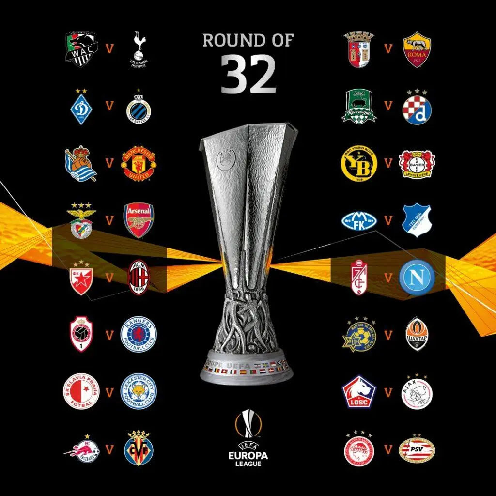 Sorteio Liga Europa