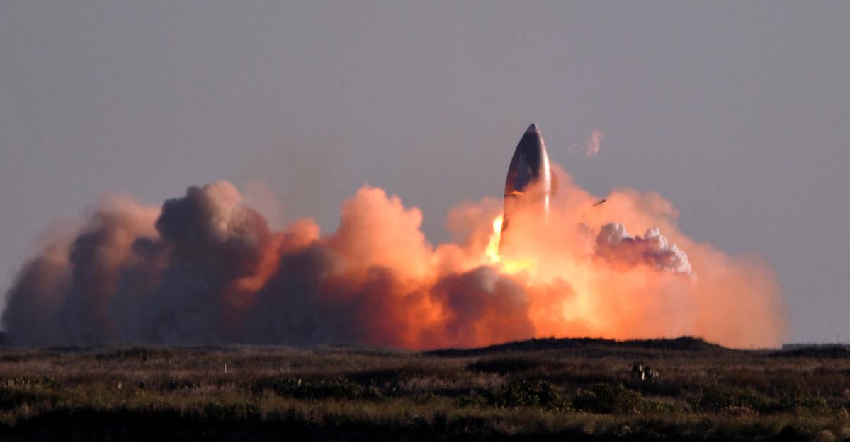 Foguete da SpaceX cai e explode
