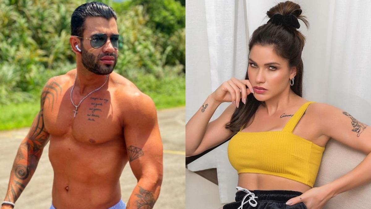 Na imagem Gusttavo Lima e Andressa Suita que se separam em 2020