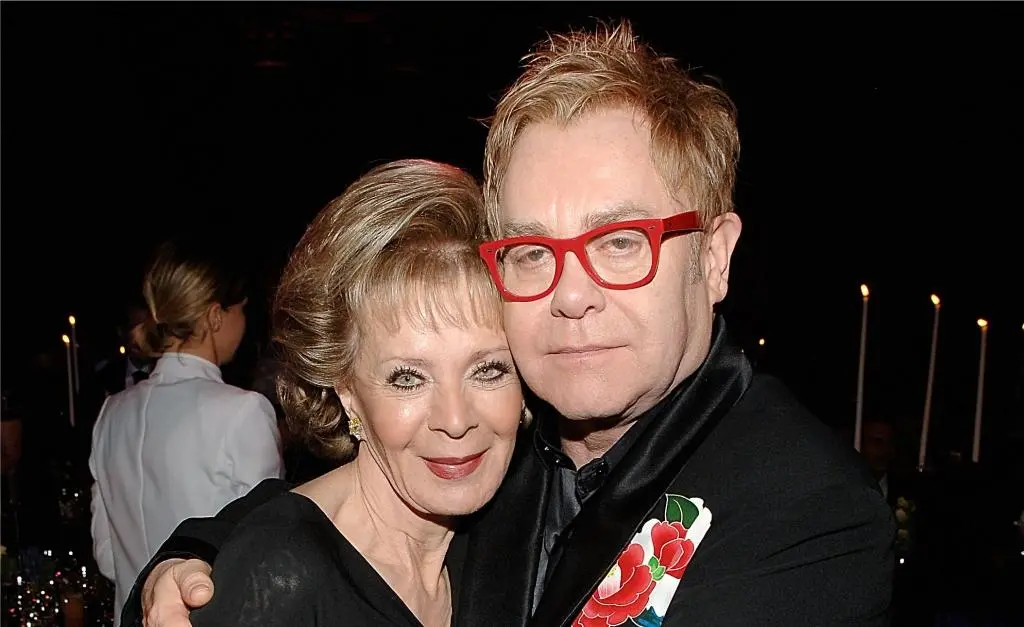 Lily Safra e Elton John