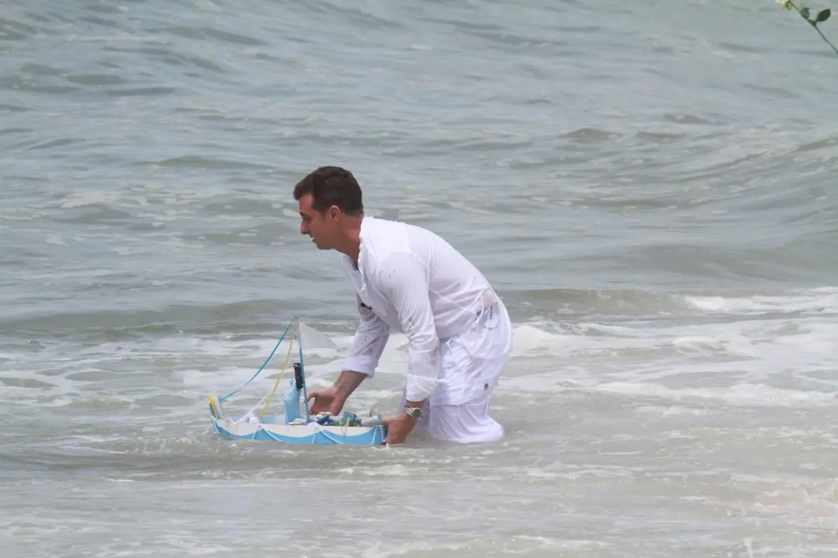 Na imagem o apresentador Luciano Huck