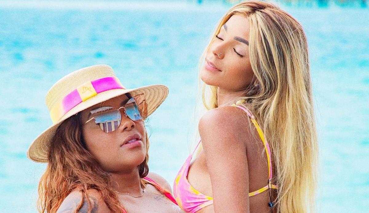 Na imagem Ludmilla e Brunna Gonçalves