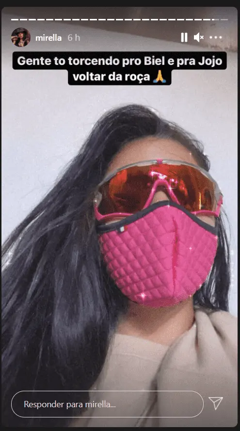 MC Mirella ex-participante de A Fazenda 2020