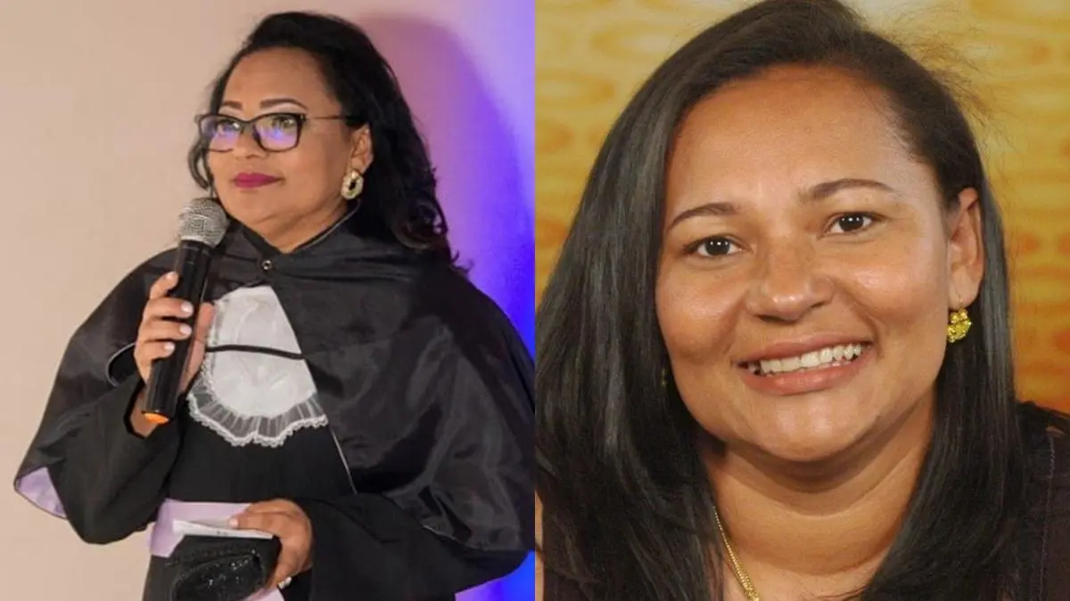 Nas imagens a ex-BBB Mara Viana