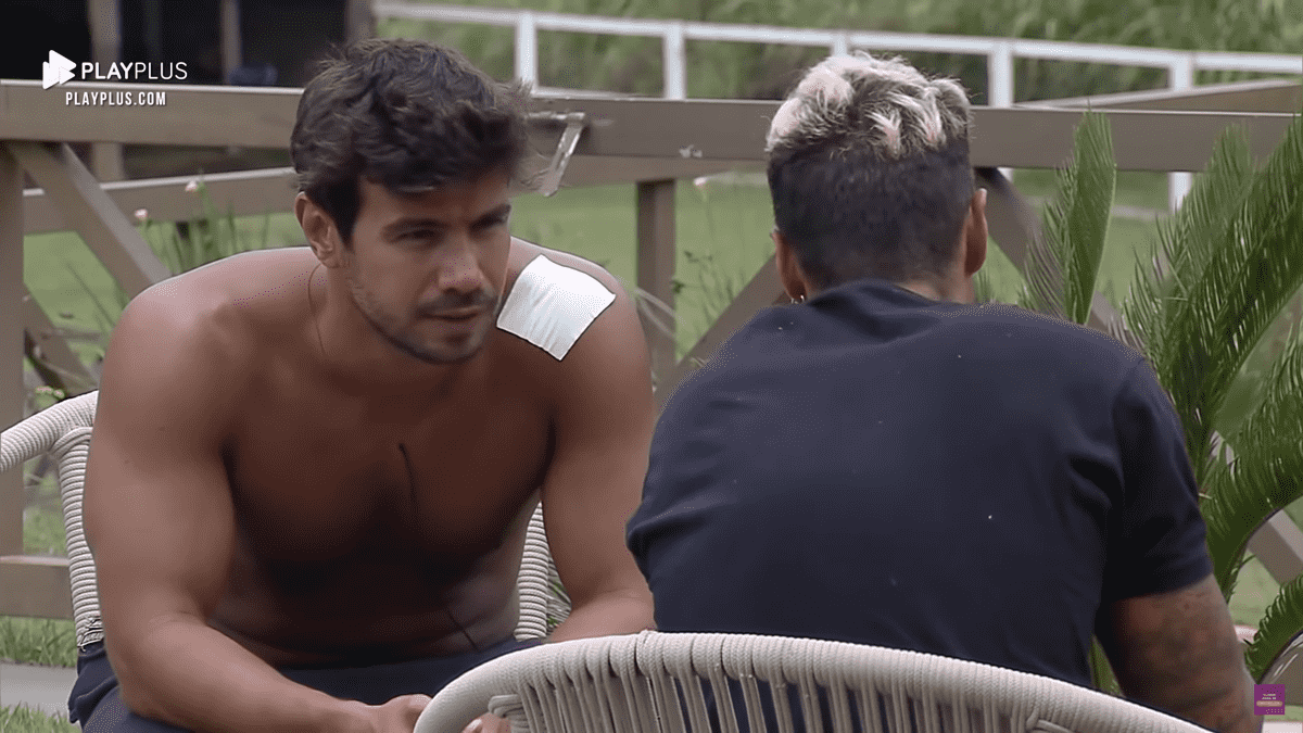 Mariano e Lipe Ribeiro em A Fazenda 2020