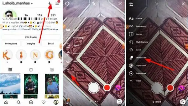 Photobooth do Instagram, passo a passo