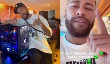 Neymar nega boatos de festa para 500 pessoas
