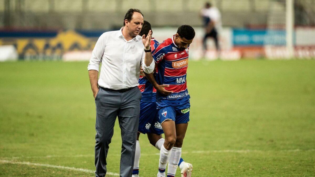 Rogério Ceni comandou o Fortaleza por cerca de três anos, e hoje reencontrará ex-clube