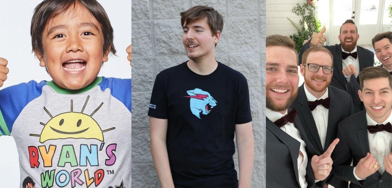 Saiba quem são os 10 YouTubers mais bem pagos