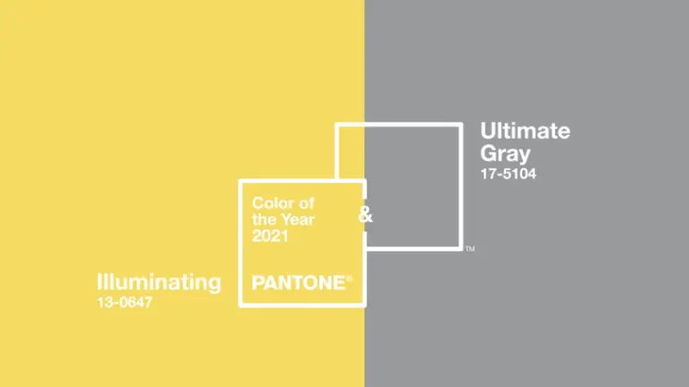 Pantone anuncia amarelo e cinza como cores do ano de 2021