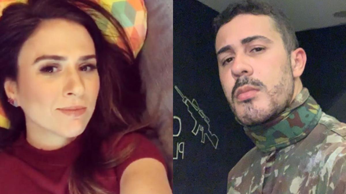 Nas imagens Tatá Werneck e Carlinhos Maia
