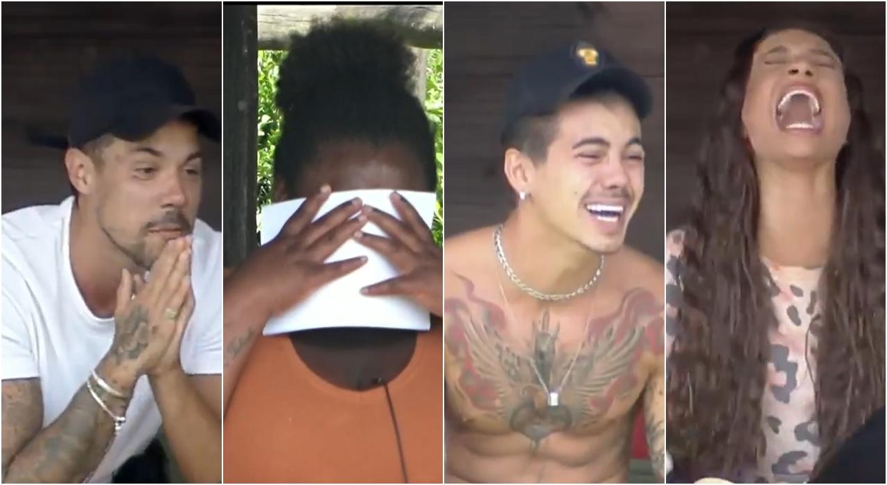 Imagem de Jojo, Biel, Stéfani e Lipe em A Fazenda 12
