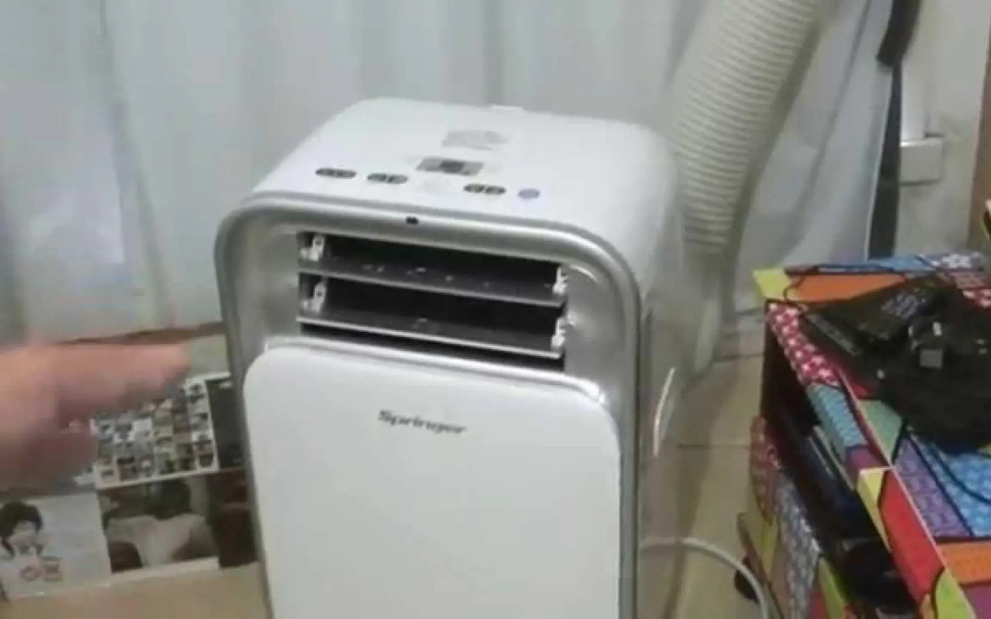 ar-condicionado portátil refrescar