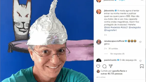 BBB 21: Boninho faz piada sobre especulações: ‘protegido de invasores’