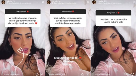 BBB 21: na onda do Cartolouco, Mirella também quer reality da Globo