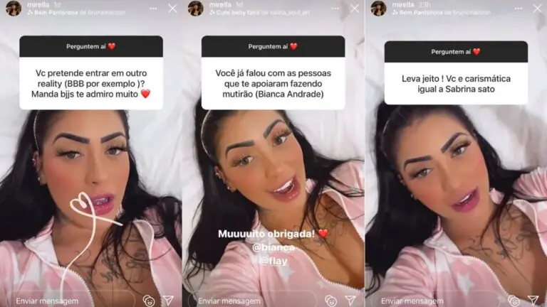 BBB 21: na onda do Cartolouco, Mirella também quer reality da Globo
