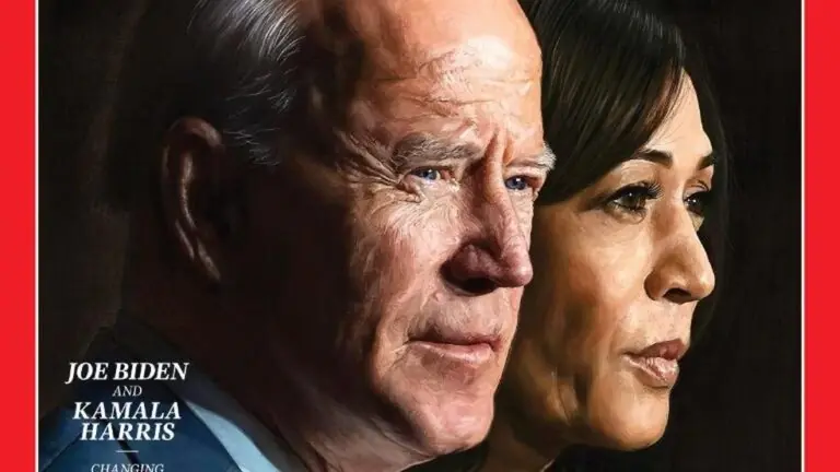 Joe Biden e Kamala Harris são eleitos ‘personalidades do ano’