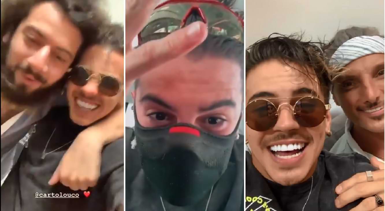 biel, cartolouco e juliano de a fazenda 12