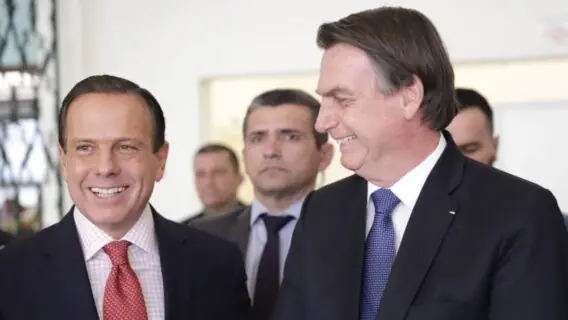 Bolsonaro diz ser capaz de votar em Lula, mas não em Doria