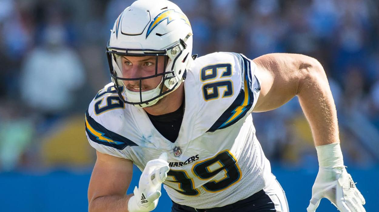 Joey Bosa lidera a lista dos maiores salários da NFL