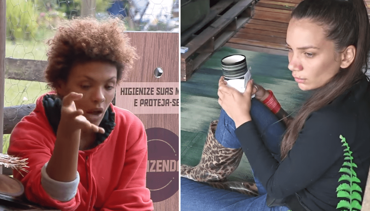 Lidi e Stéfani em A Fazenda 12