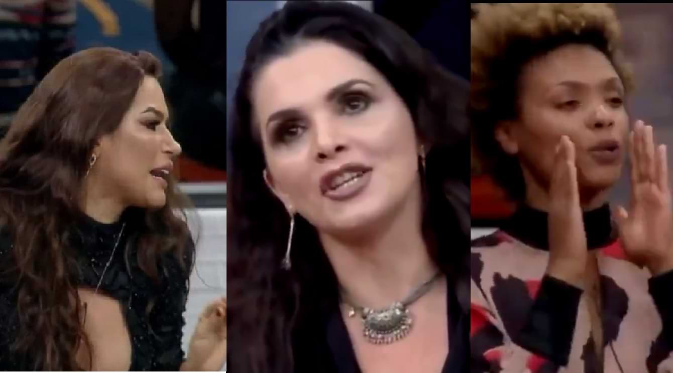 Raissa, Luiza e Lidi - ex-participantes de A Fazenda 12