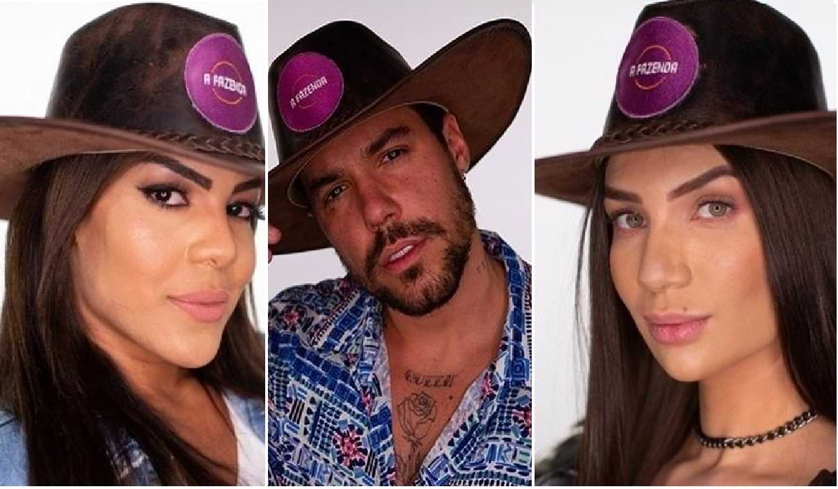 Tays Reis, Lipe Ribeiro e Stéfani Bays - Enquete A Fazenda 12